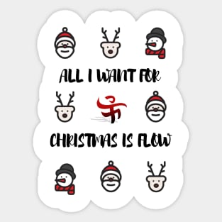 Christmas Flow Sticker